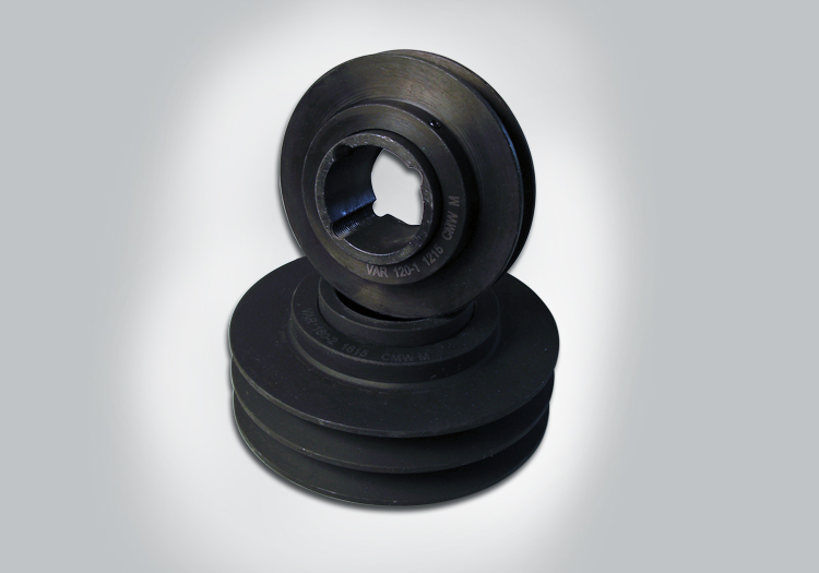 Poulies Trap., Fonte, ajustable à l'arret